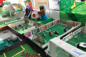 Великолукская школа №13 стала лучше по организации массовой недели футбола в регионе (ФОТО)