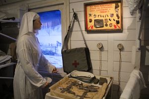 В Великих Луках работает инсталляция «Поезд Победы» (ФОТО)