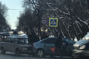 ДТП в центре Великих Лук (ФОТО)