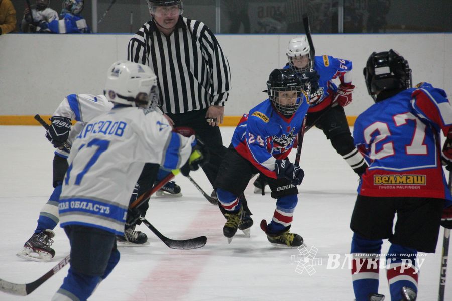 В Великих Луках прошел детский Открытый турнир по хоккею (ФОТО)