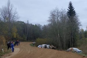 Сразу шесть экипажей вылетели с трассы на ралли «Пушкинские Горы-2020» (ФОТО, ВИДЕО)