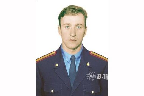 Старшина милиции Михаил Глушанков