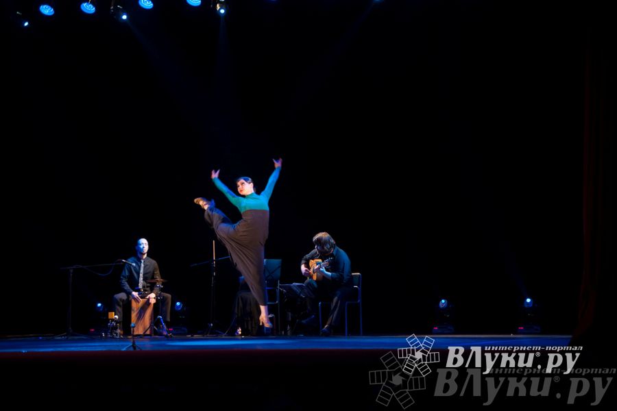 В великих Луках выступил московский коллектив фламенко