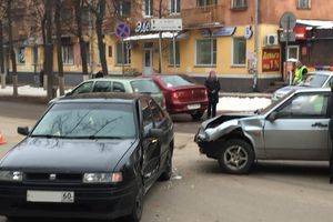 В Великих Луках произошло ДТП