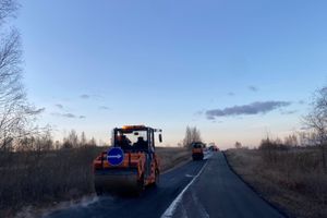 В Великолукском районе идёт ремонт дорог (ФОТО)