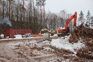 В Великих Луках ведется строительство центра по подготовке велосипедистов (ФОТО)