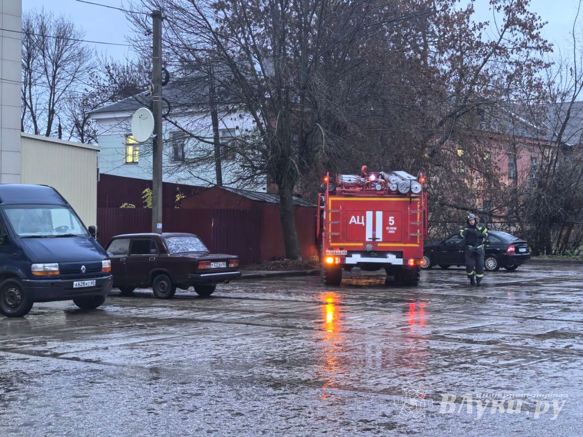 В Великих Луках в магазине сработала пожарная сигнализация (ФОТО)