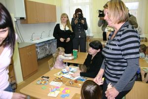 Губернатор области принял участие в торжественной церемонии открытия нового детского сада (ФОТО)