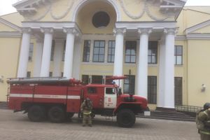 В драмтеатре потушили условный пожар (ФОТО)