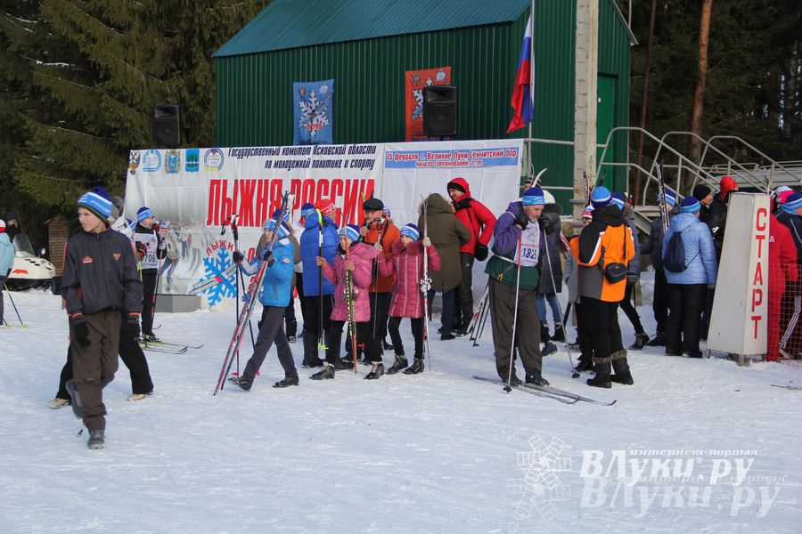 Всероссийская массовая лыжная гонка «Лыжня России 2015» состоялась в Великолукском районе (фото)