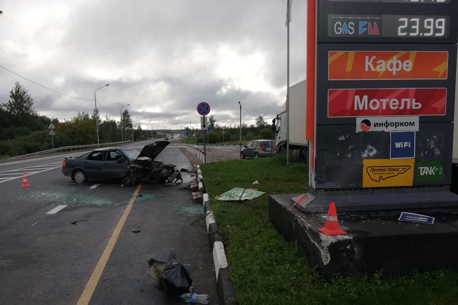 В Кунье в ДТП серьёзно пострадал пассажир автомашины (ФОТО)