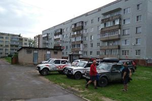  В Великие Луки приехали немцы на «Нивах»  (ФОТО)
