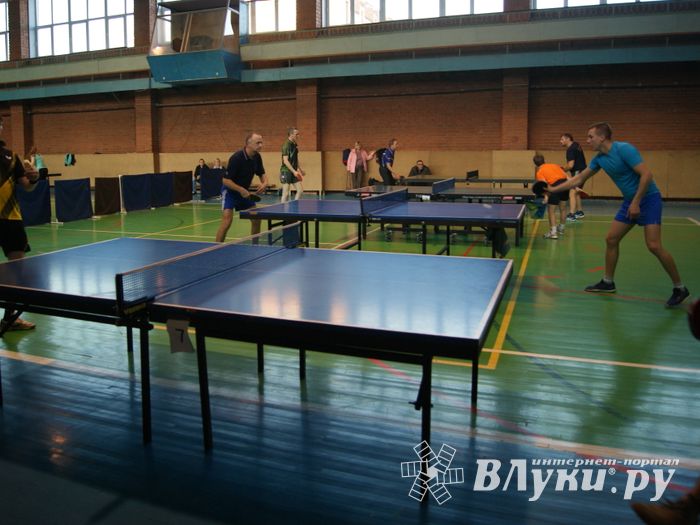 В Великих Луках прошел чемпионат города по настольному теннису (ФОТО)