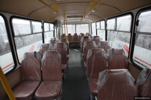 Первая партия новых пассажирских автобусов отправились в районы Псковской области (фото)