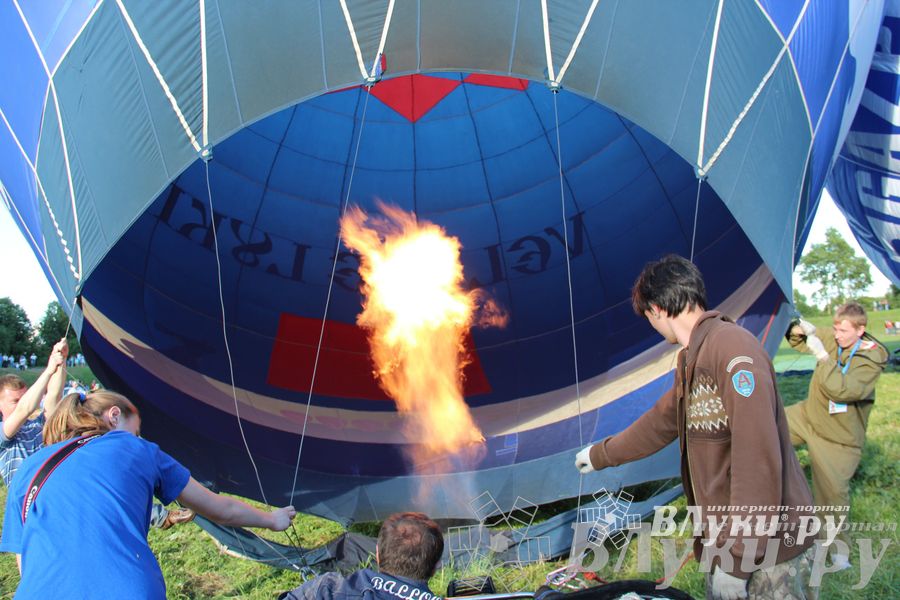 Воздухоплавание: полет 12 июня, вечер