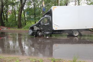 Ещё одно ДТП на пр. Октябрьском (ФОТО)