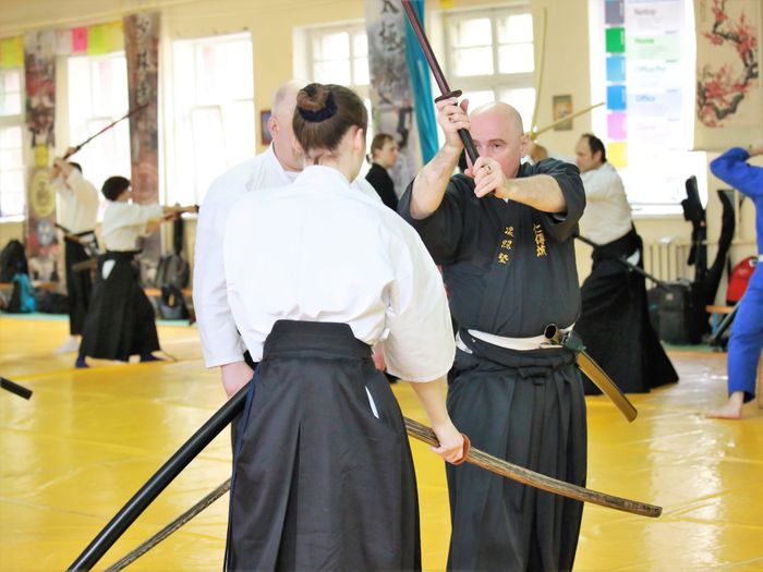 Великолукские последователи иайдзюцу выдержали сложный экзамен (ФОТО)