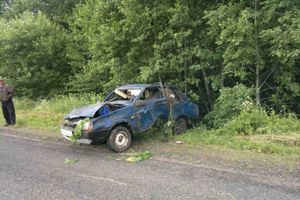 В Куньинском районе водитель улетел в кювет и погиб