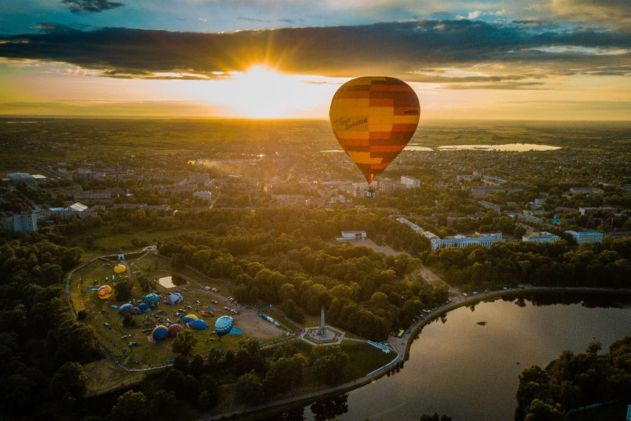 Воздухоплавание-2018 с высоты птичьего полета (ФОТО + ВИДЕО)