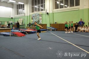 В Великих Луках состоялось Первенство по командной гимнастике (фото)