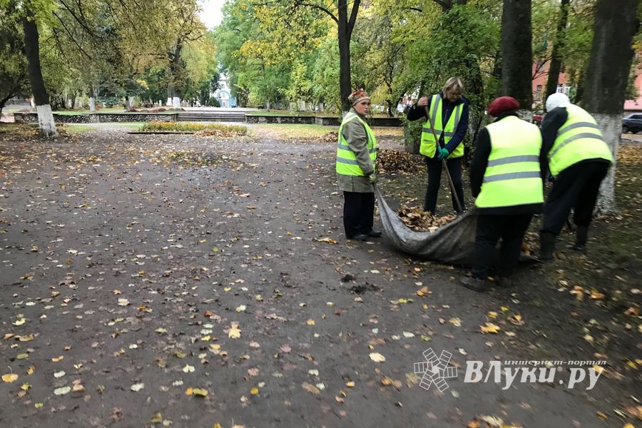 Роща «отряхает» — коммунальщики убирают (ФОТО)