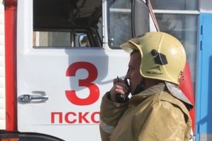 В Псковской области ликвидирован условный пожар в психиатрической больнице (ФОТО) 