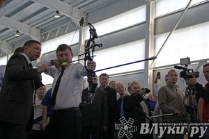 Открытие спортивно-оздоровительного комплекса «Стрелец» (фото)