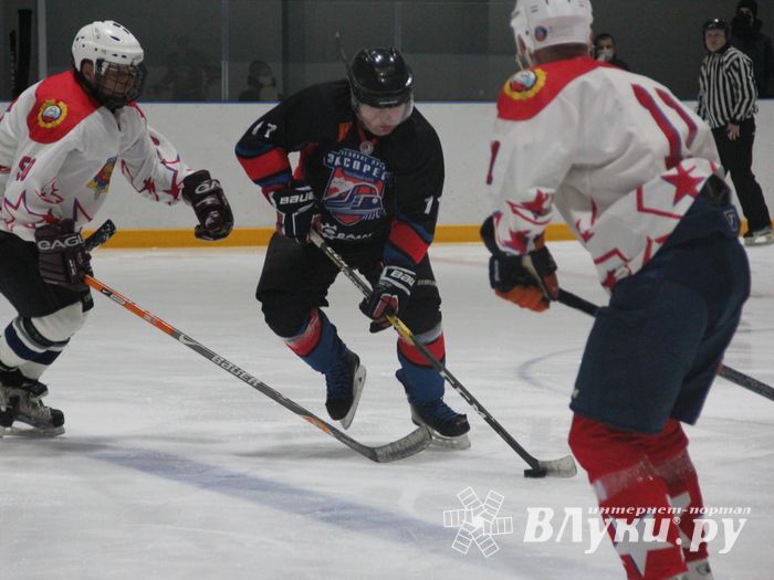 Матч НХЛ прошел в великолукском «Айсберге» (ФОТО)