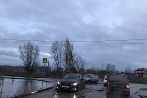 На улице Гражданской прорвало трубу (ФОТО; ВИДЕО)