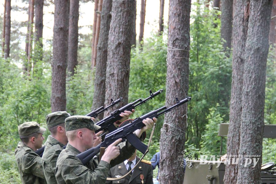 Торжественная церемония закладки Камня Памяти у деревни Каськово