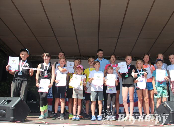 В Великих Луках прошёл Олимпийский День (ФОТО)