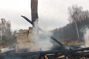 Двое погибли на пожаре в Псковской области (фото)