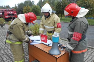 В здании научно-культурного центра музея-заповедника А.С. Пушкина «Михайловское» потушен условный пожар (фото)