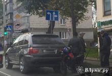 В Великих Луках произошло ДТП с участием мотоциклиста (фото)