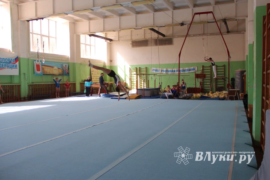 В Великих Луках проходит открытое первенство по спортивной гимнастике (ФОТО)