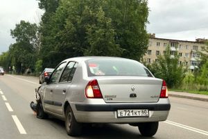 На пр-те Октябрьском в Великих Луках произошло ДТП (ФОТО)