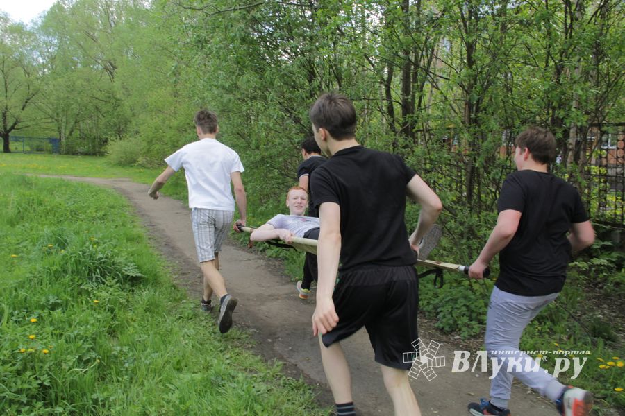 В 10 лицее прошла игра «Освобождение заложников» (ФОТО)