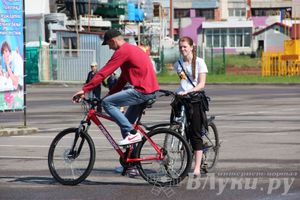 Сегодня состоялся Велопробег «Let's bike it» велопробег «Let's bike it»