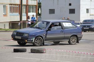 В Невеле состоялся финал по автоспринтслалому