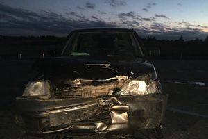 В Великих Луках произошло тройное ДТП (фоторепортаж)