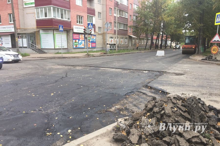 Ремонт на улице Ботвина (ФОТО)