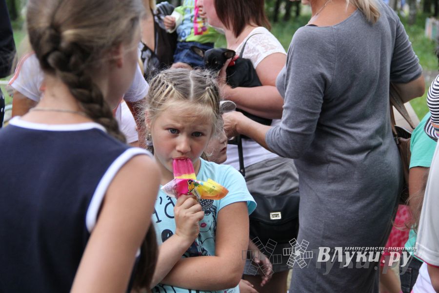 ​В Великих Луках сказочный «Праздник мороженого» подарил радость детям