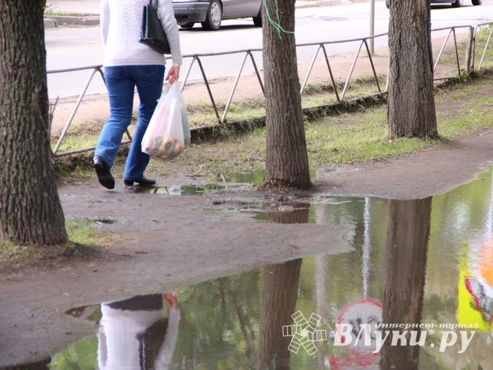 Мечта великолучан: по городу в чистой обуви (ФОТО)