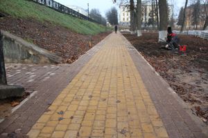 Великолукский парк стремительно преображается (ФОТО)
