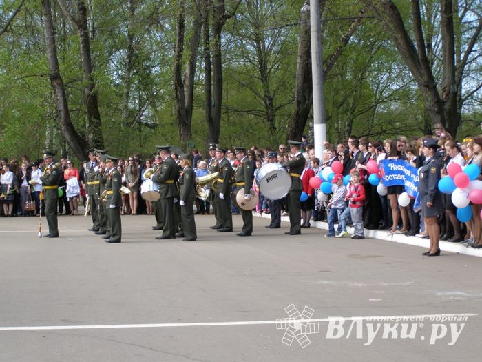 9 мая. Парад ( II часть), шествие, салют
