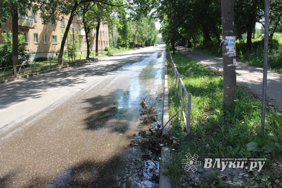 Проживающим на улице Энгельса великолучанам советуют запастись водой (ФОТО)