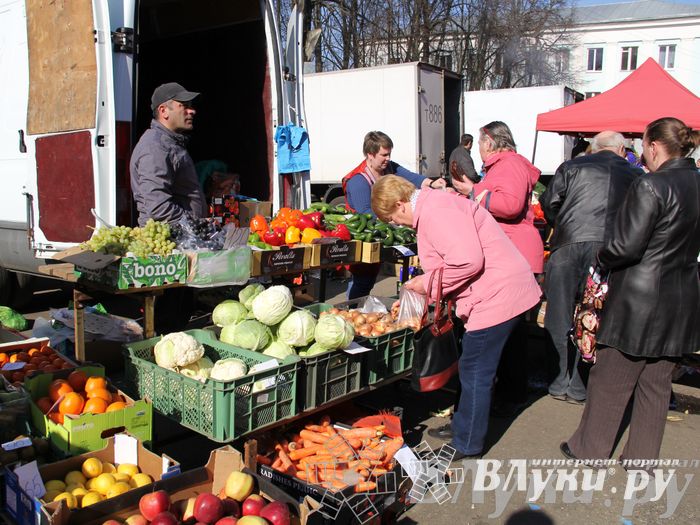 Традиционная весенняя ярмарка прошла в Великих Луках