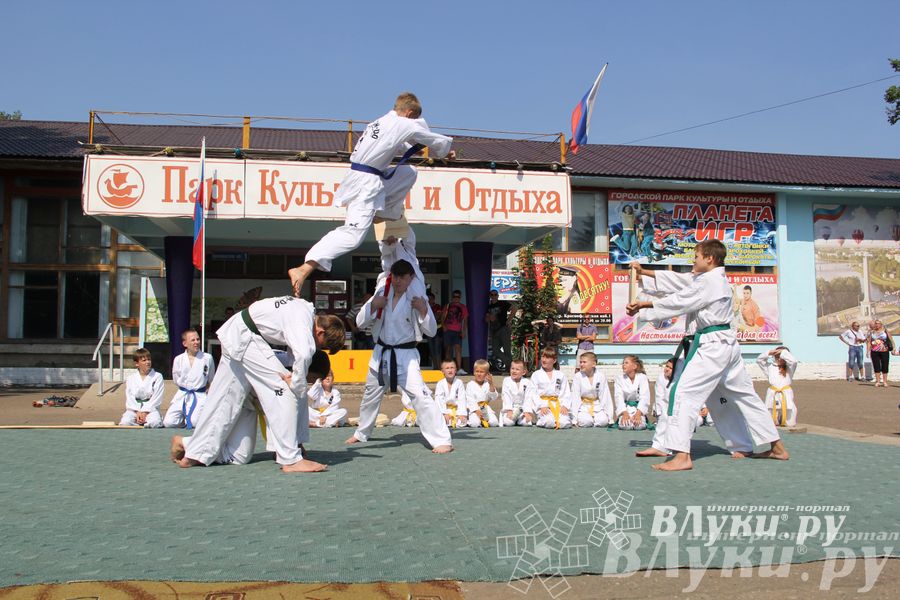 В Великих Луках отметили День физкультурника