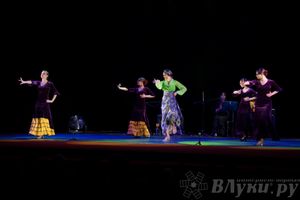 В великих Луках выступил московский коллектив фламенко