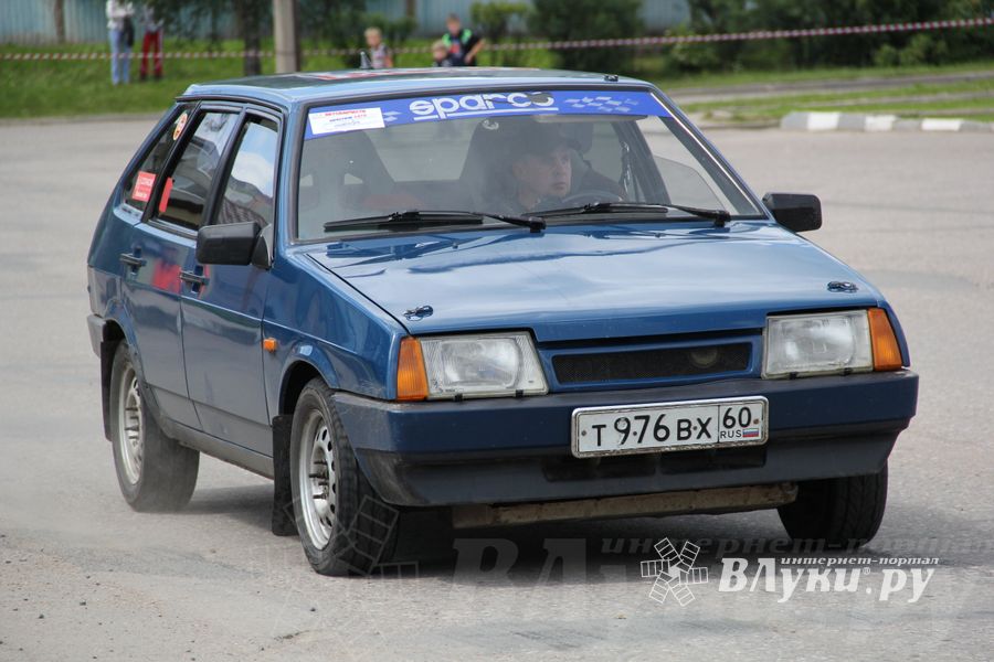 В Невеле состоялся финал по автоспринтслалому